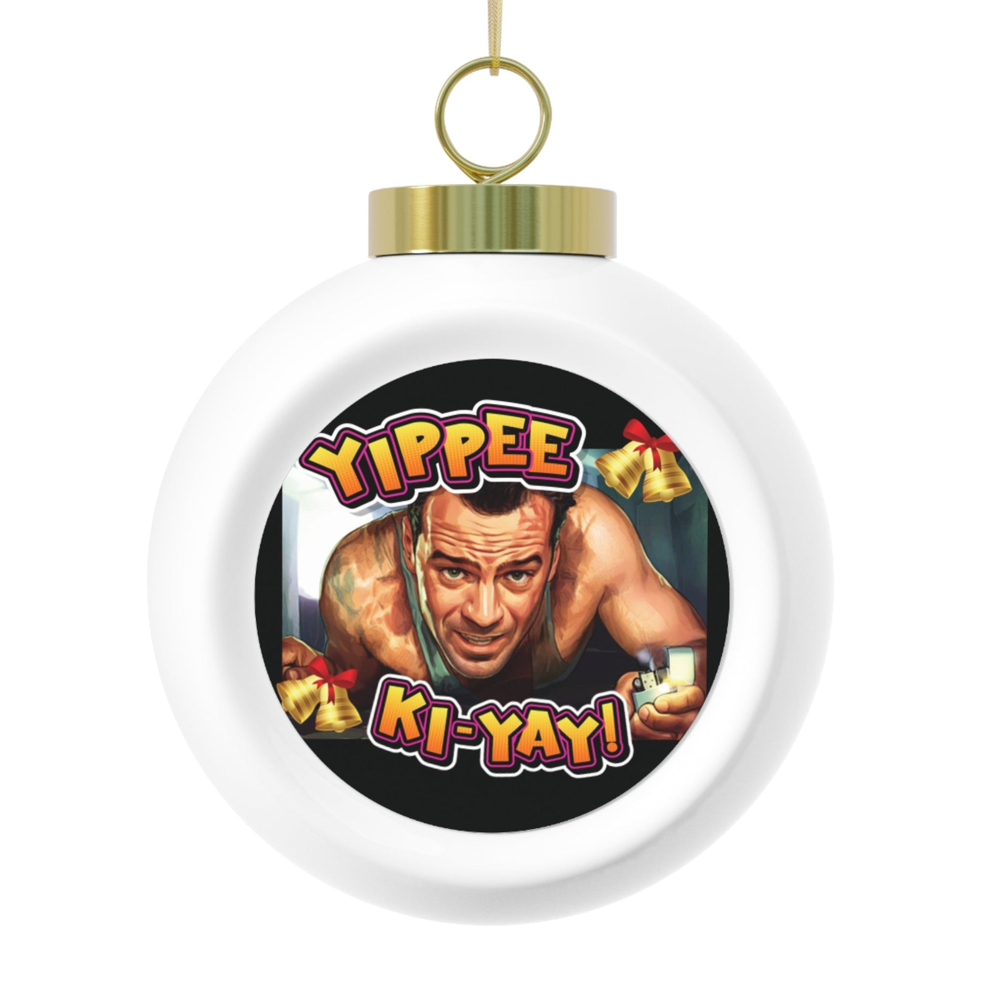 Yippee Ki-Yay Christmas Ornament - 4LibertyShop.com 4LibertyShop