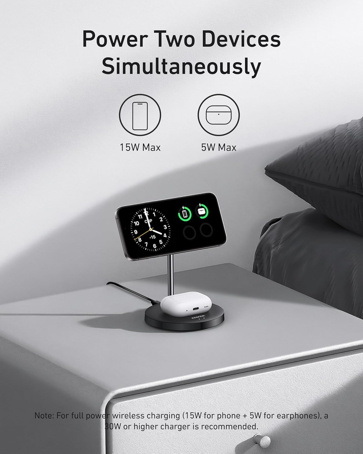 Anker MagGo Wireless Charger (2-in-1 Stand) BOA Anker