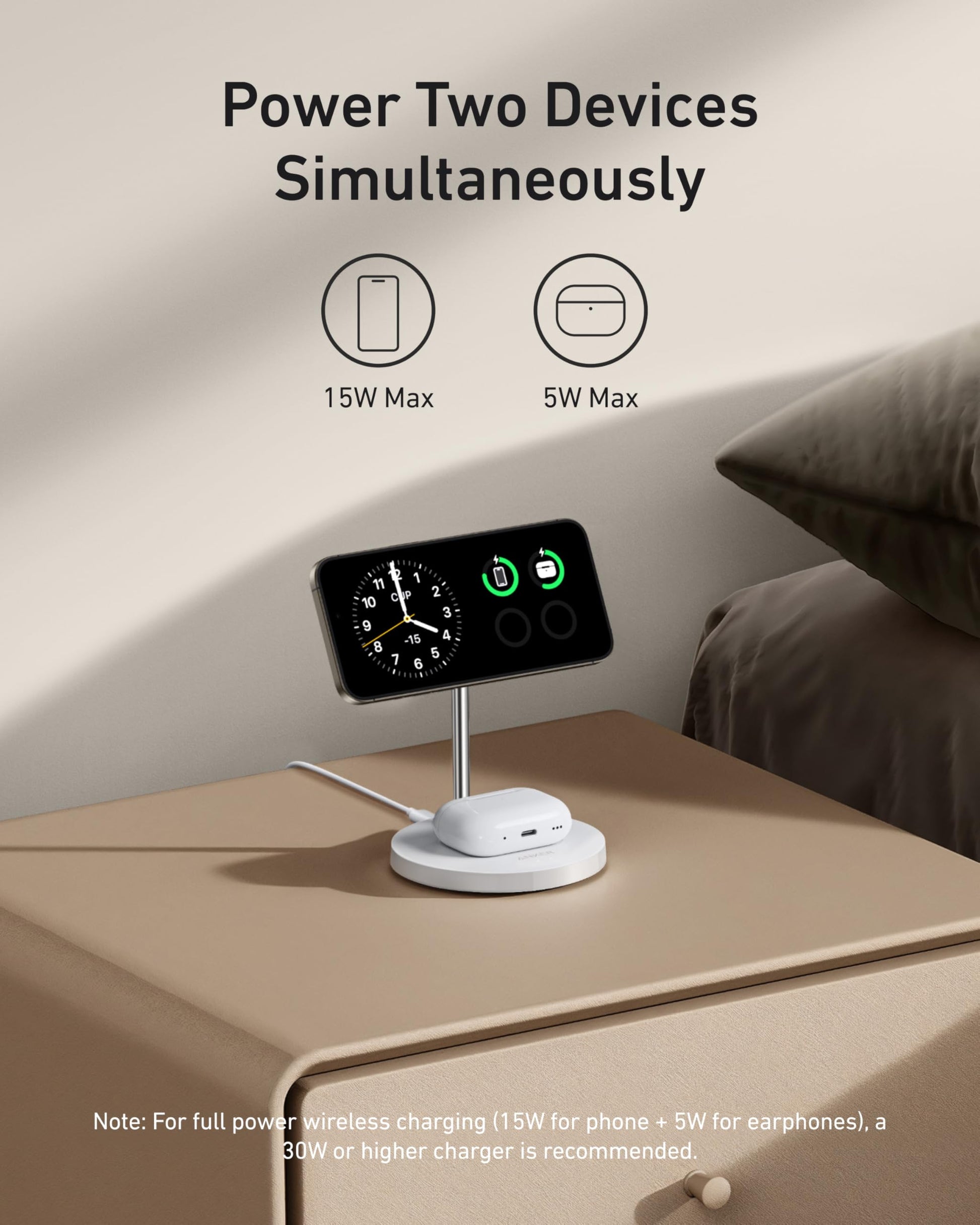 Anker MagGo Wireless Charger (2-in-1 Stand) BOA Anker