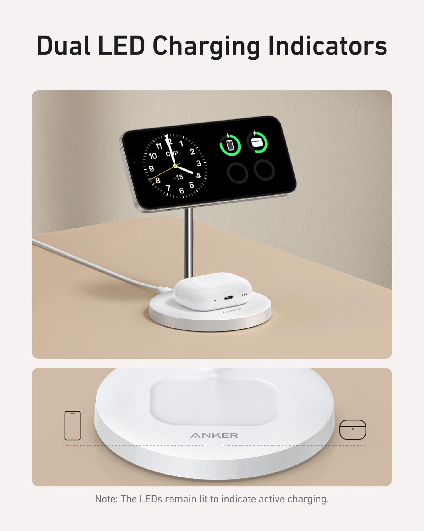Anker MagGo Wireless Charger (2-in-1 Stand) BOA Anker