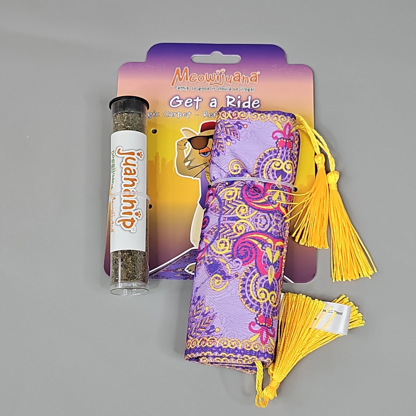 SMARTER PAW Meowijuana Organic Catnip Toy Get a Ride Magic Carpet Cat Toy (New) PayWut