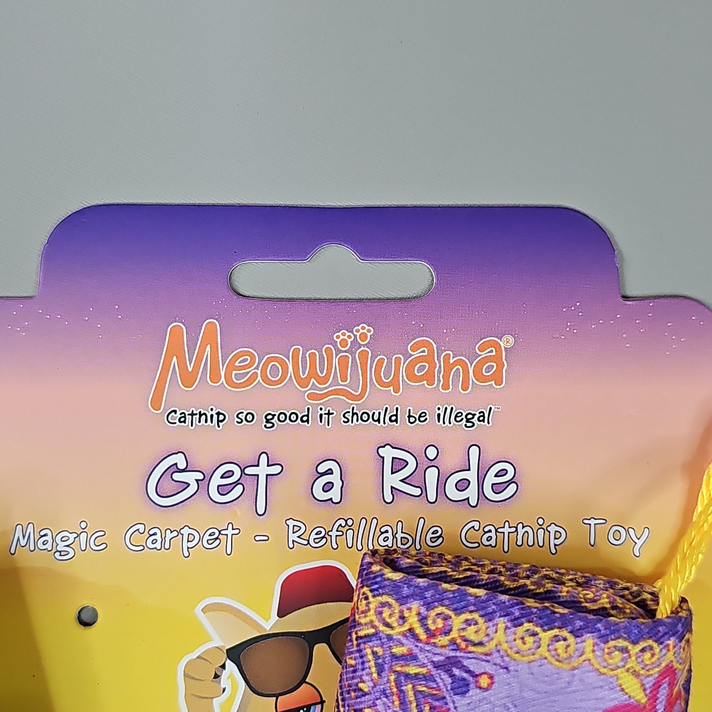 SMARTER PAW Meowijuana Organic Catnip Toy Get a Ride Magic Carpet Cat Toy (New) PayWut