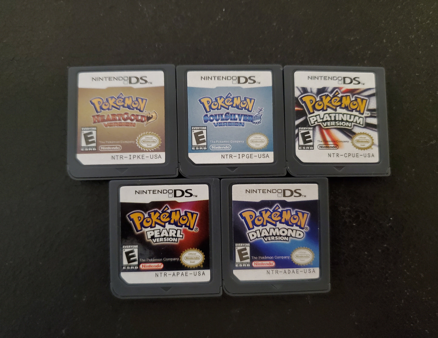 Nintendo DS Video Game Cartridge Collection NDS Pokemon VintageVideoGameStore