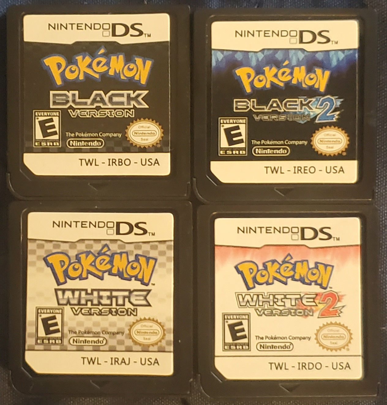 Nintendo DS Video Game Cartridge Collection NDS Pokemon VintageVideoGameStore