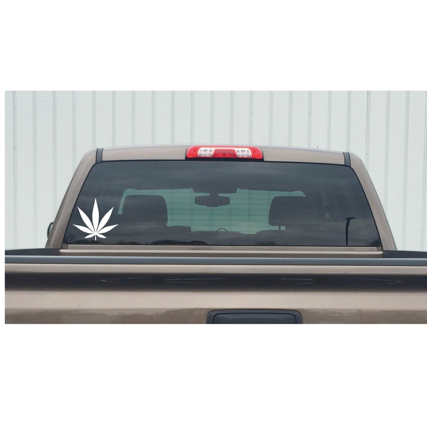 MARIJUANA LEAF Window Decal - MARIJUANA LEAF Window Sticker - 8008 Waterfowl Decals