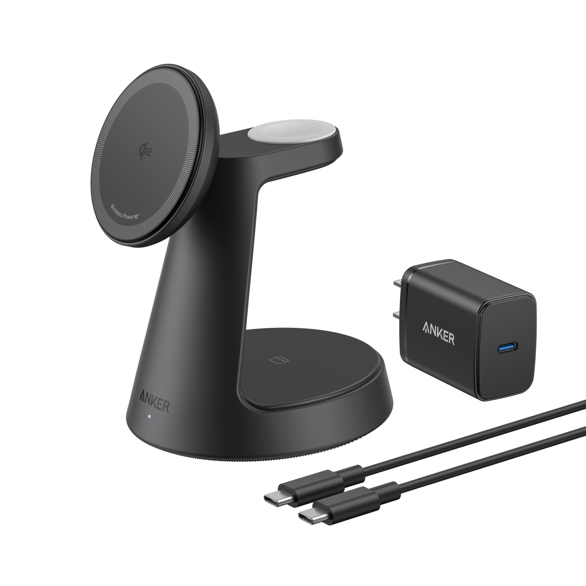 Anker MagGo Wireless Charging Station (3-in-1, Dock Stand) Anker