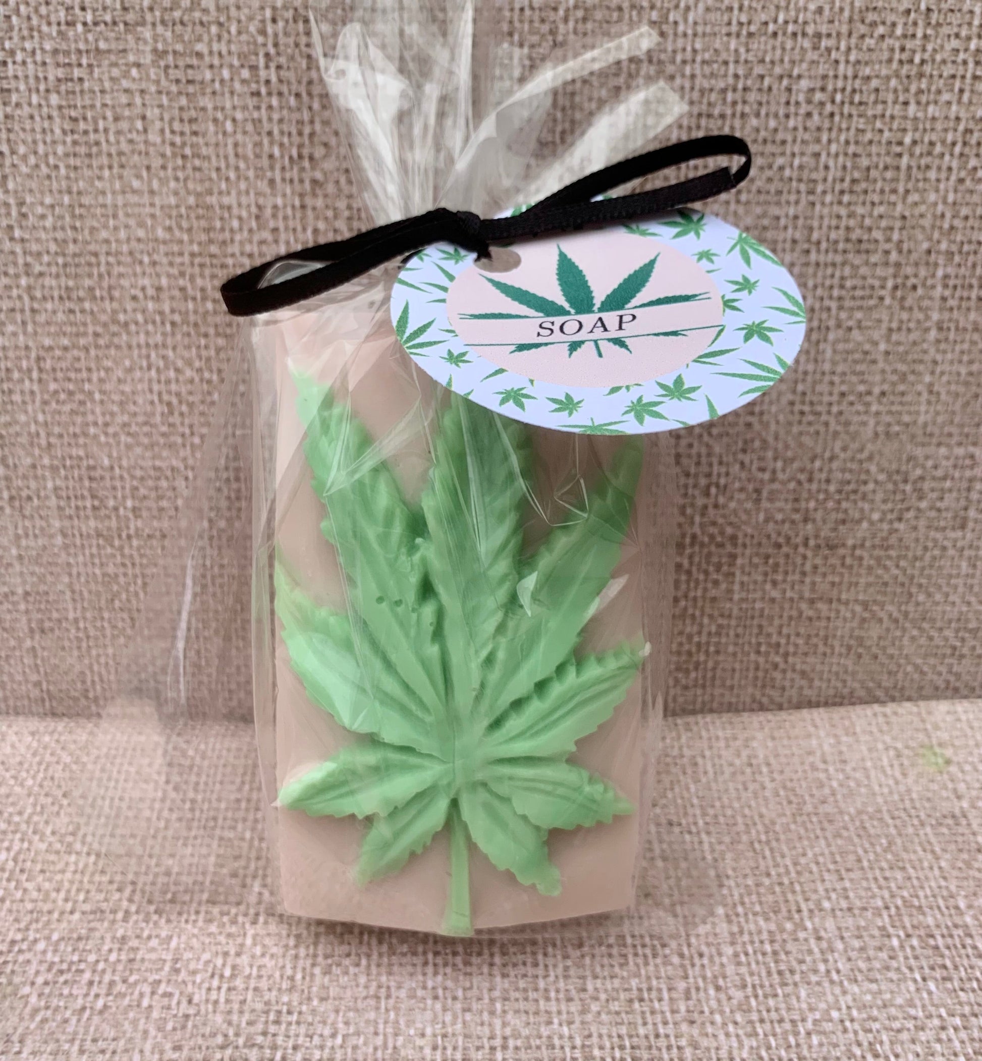 Cannabis Leaf Themed Soap | Novelty Soap Plunk Soap Company