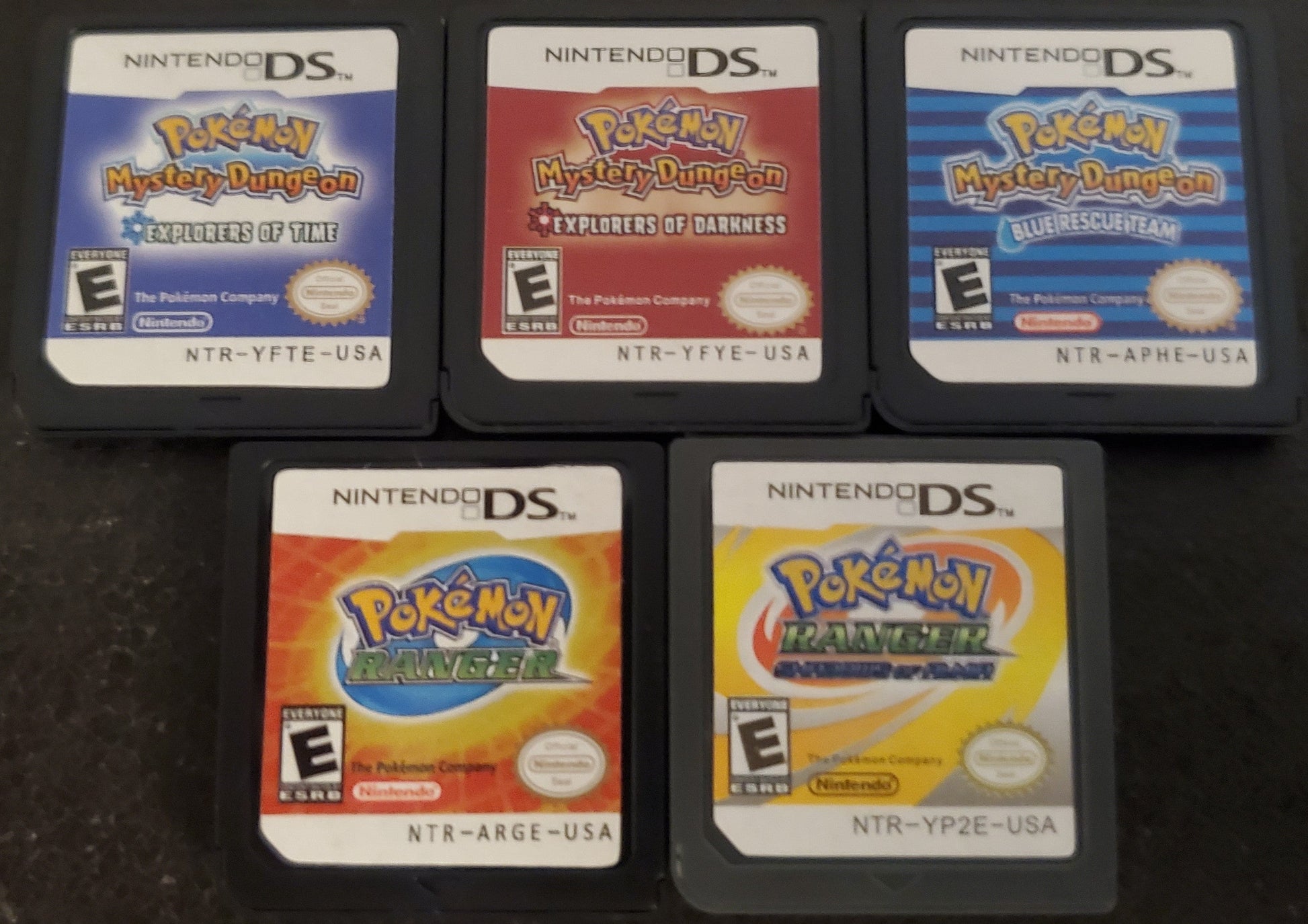 Nintendo DS Video Game Cartridge Collection NDS Pokemon VintageVideoGameStore