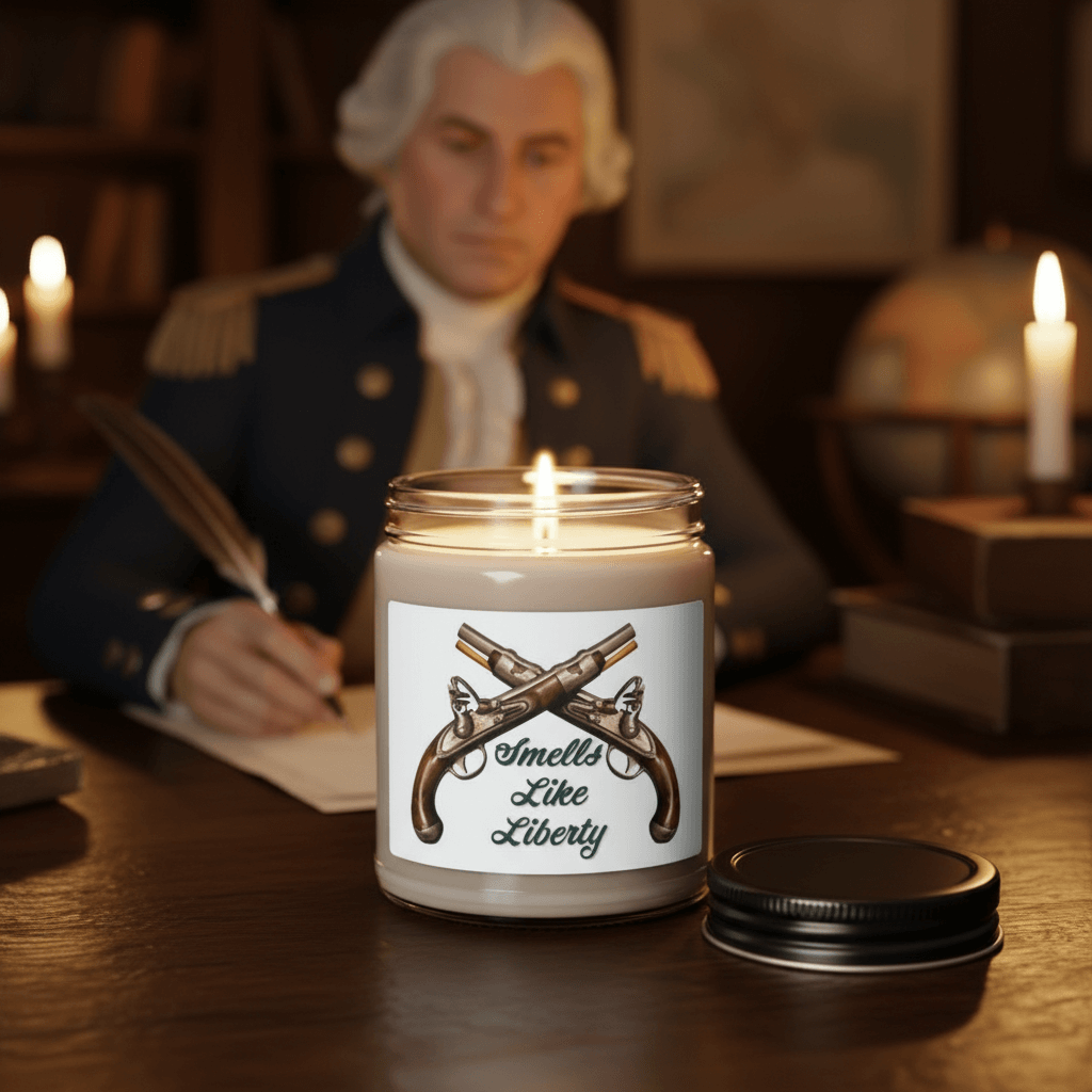 Smells Like Liberty Flintlock Scented Soy Candle, 9oz - 4LibertyShop.com 4LibertyShop