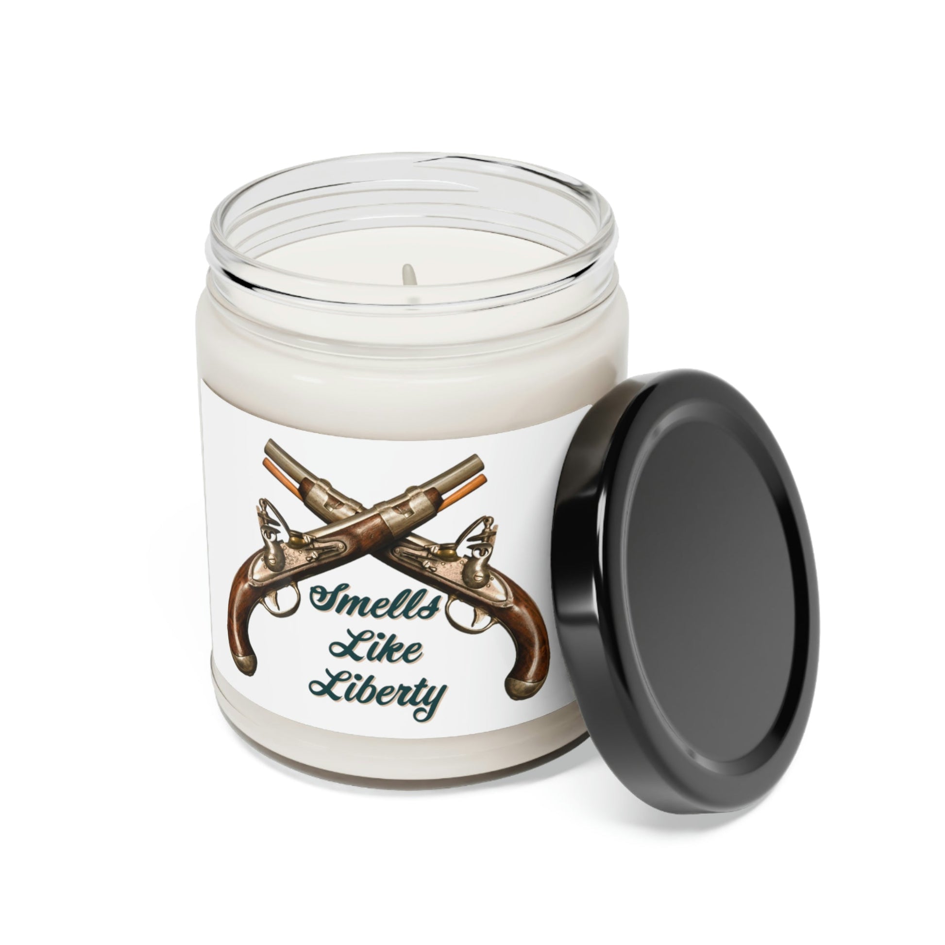 Smells Like Liberty Flintlock Scented Soy Candle, 9oz - 4LibertyShop.com 4LibertyShop