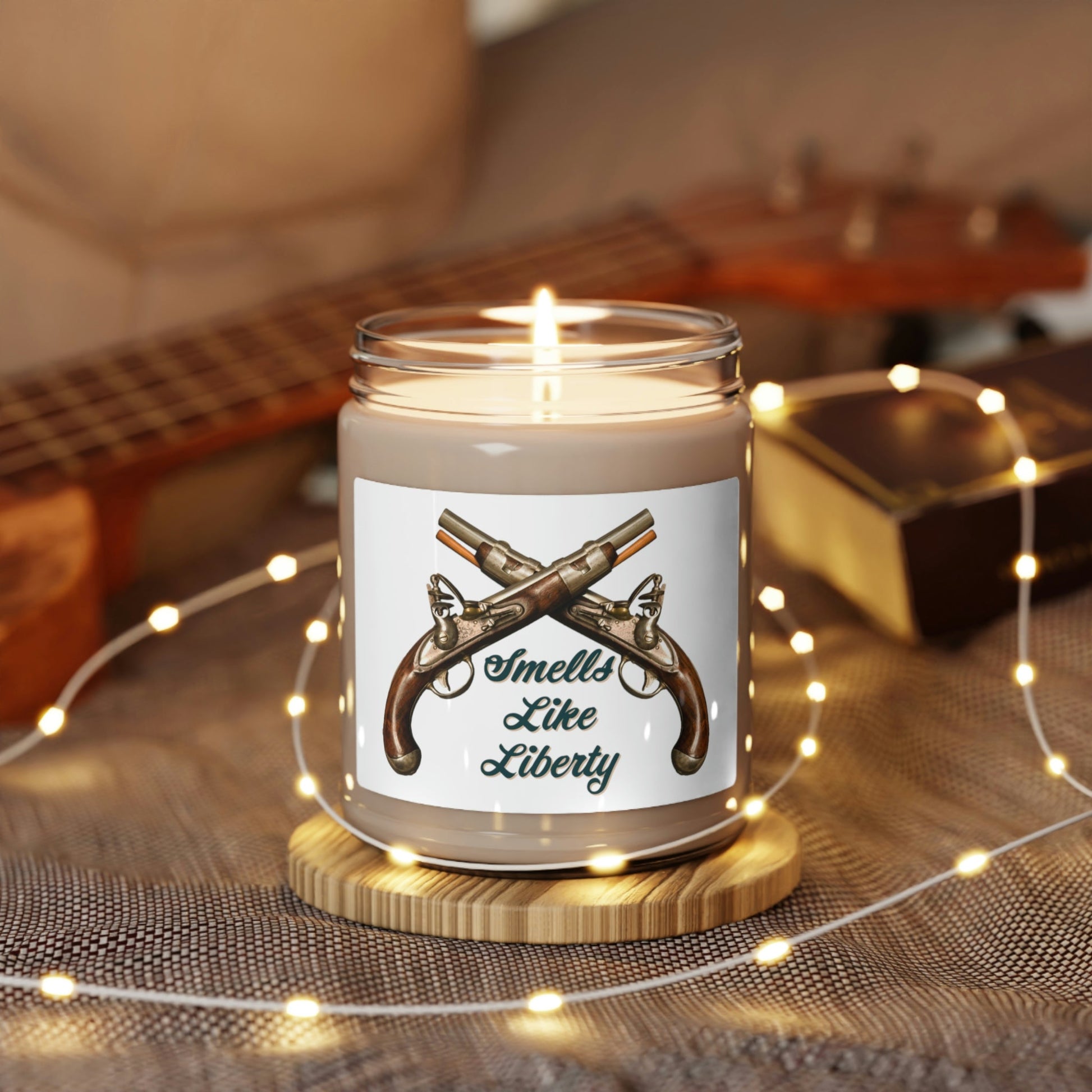 Smells Like Liberty Flintlock Scented Soy Candle, 9oz - 4LibertyShop.com 4LibertyShop